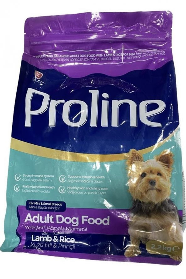 Pro Line Proline Mini & Küçük Irk Kuzu Etli Yetişkin Köpek Maması 2.2 Kg ürün görseli 1