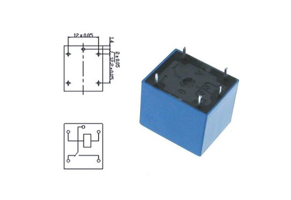 Röle 5VDC 250v 10A 5 Pin SRD SL C RELAY Mavi ürün görseli 1