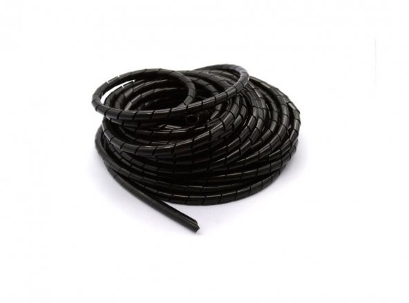 5 Metre Kablo Toplama Spirali Siyah(6mm) ürün görseli 1