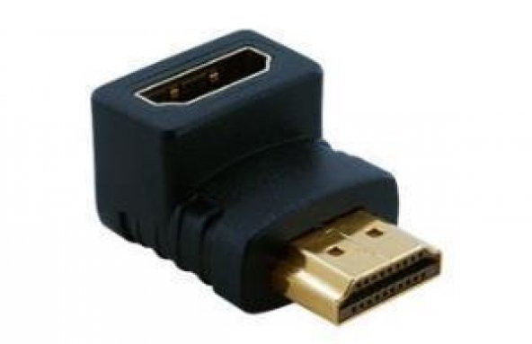HDMI Erkek - Dişi 90 Derece Çevirici Aparat ürün görseli 1