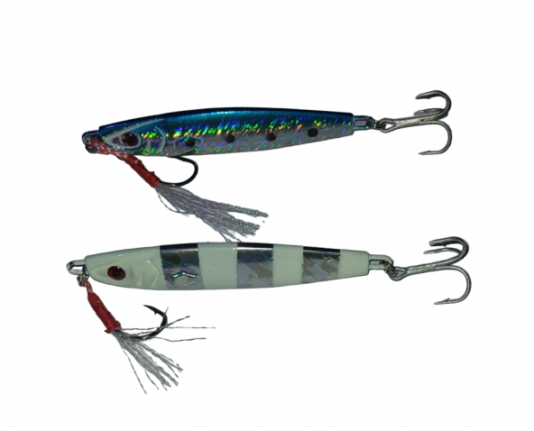 PTTAVM: JAPANESE YESEİ 28 GR JİG MAVİ ZEBRA
