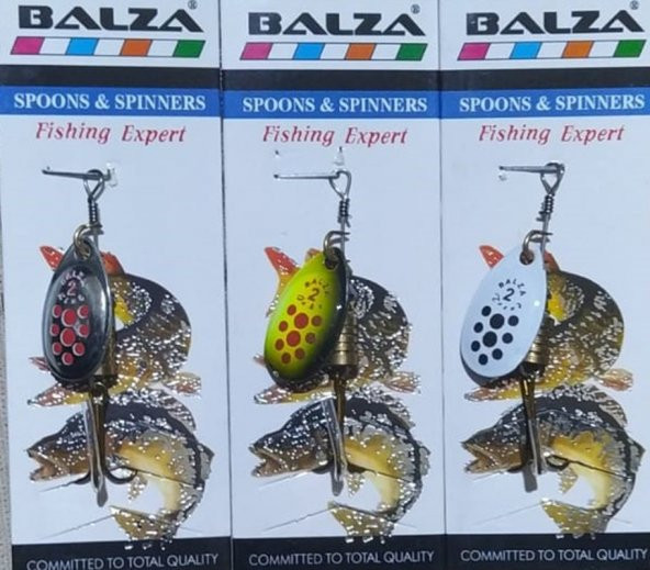 BALZA ALABALIK KAŞIK 2 NUMARA 3 LÜ SET - Resim 6