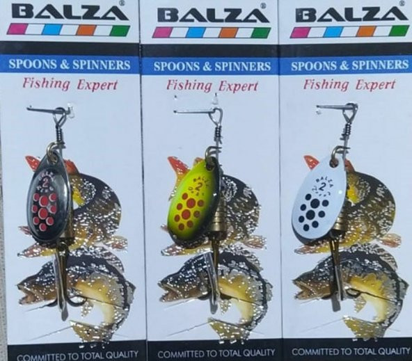 BALZA ALABALIK KAŞIK 2 NUMARA 3 LÜ SET - Resim 10