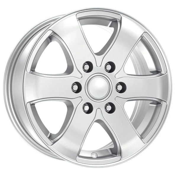 SPRİNTER-CRAFTER UYUMLU JANT DY556 7X16 6X130 ET-50 84.1 SİLVER (4 ADET) ürün görseli 1