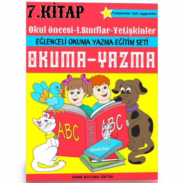 Okuma Yazma Eğitim Seti  7 Spiralli Kitap - Resim 2