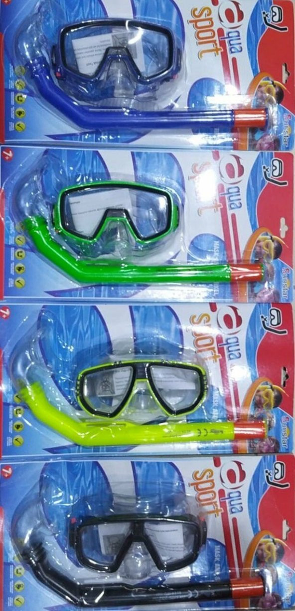 SPORTİF MASKE SNORKEL SET - Resim 2