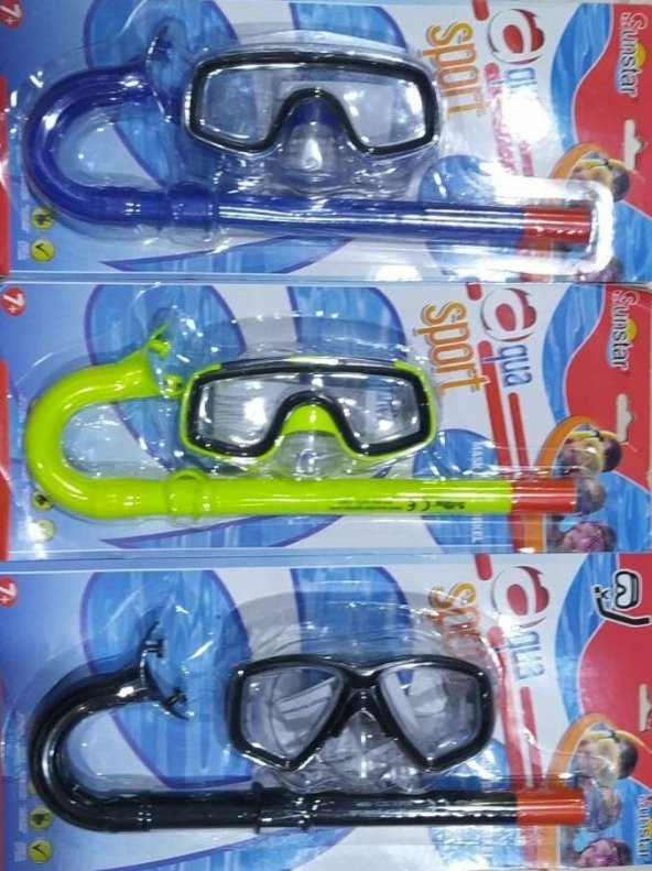 COCUK  MASKE SNORKEL SET 07/15 YAŞ - Resim 9