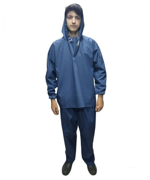 ALT ÜST LACİVERT YAĞMURLUK XXL - Resim 6