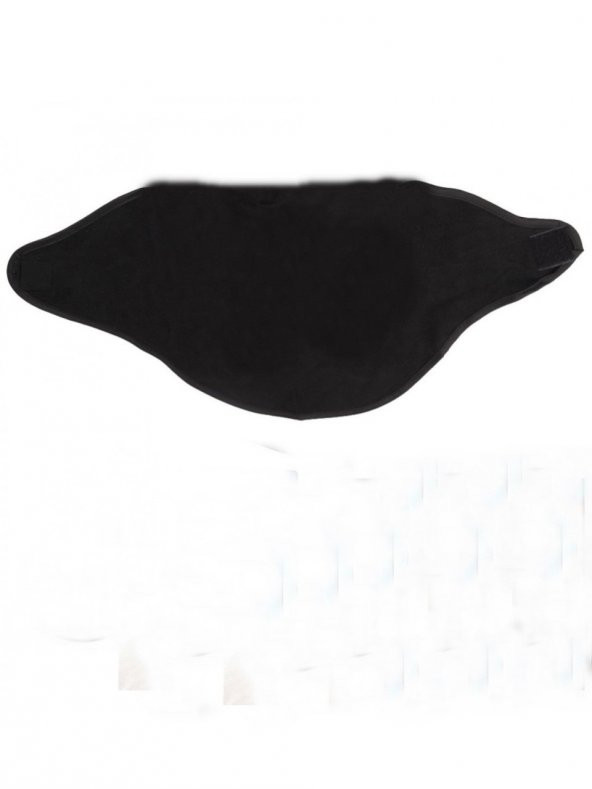 NEOPREN BALIKAVA BOYUNLUK MASKE (Siyah) ürün görseli 1