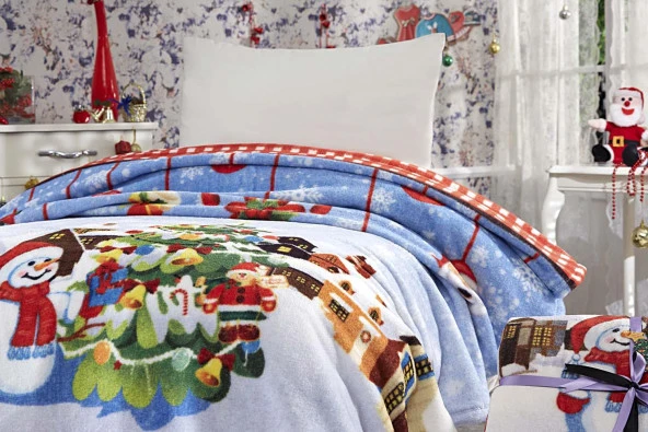Dolce Bonita Home Tek Kişilik 3D Soft Battaniye 150x200 Amour ürün görseli 1