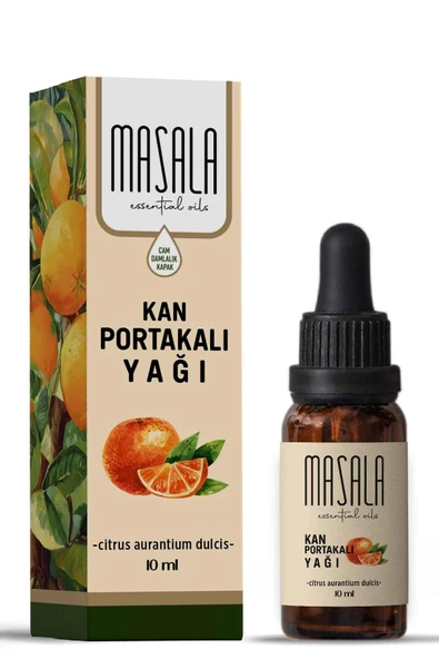 Masala Saf Kan Portakalı Yağı 10 ml. (Blood Orange Oil) ürün görseli 1