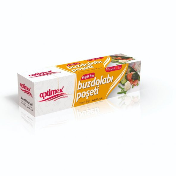 Optimex Buzdolabı Poşeti Büyük Boy  15 li 2 paket ürün görseli 1