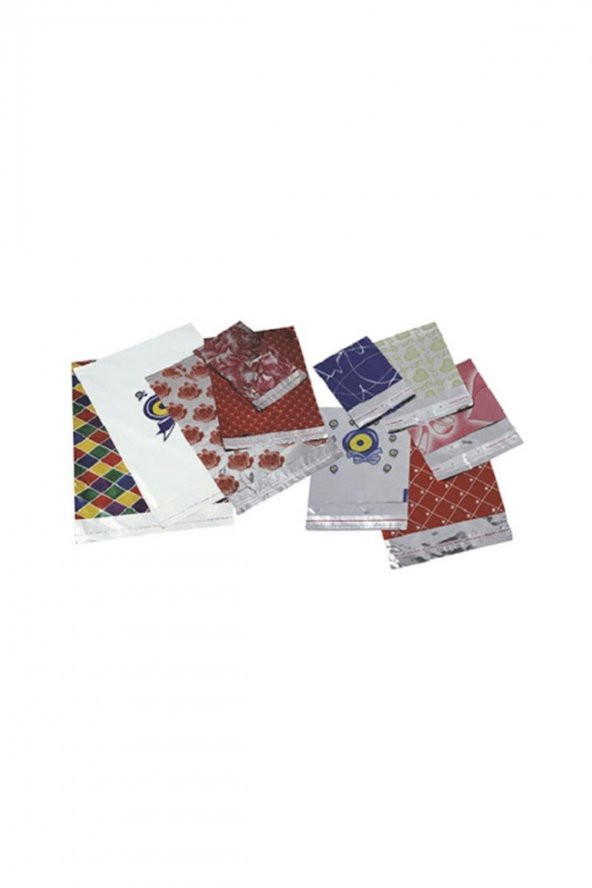 Bantlı Metalize Poşet 25x35  100 lü ürün görseli 1