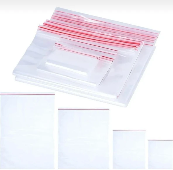 Kilitli Poşet Torba 7x6 Cm 100lük Set - Resim 2