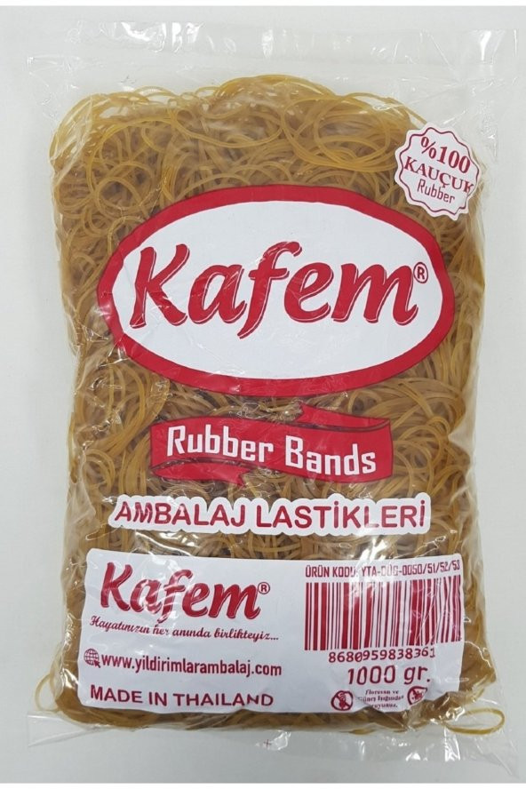 Ambalaj Lastiği 1000 Gram. 70 Mm Orjinal 100 Kauçuk ürün görseli 1