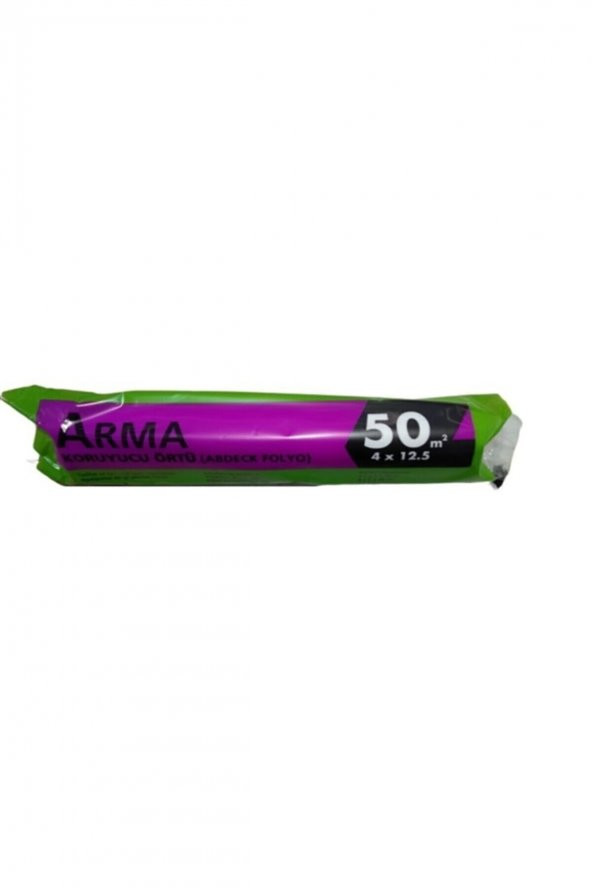 Arma Naksan Koruyucu Pratik Örtülük Şefaf Naylon 50 M2 (4X12,5) ürün görseli 1