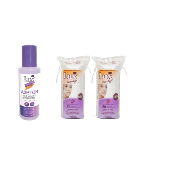 Aseton 115ml + 2 Adet Lüx Makyaj Pamuğu 50'li ürün görseli 1