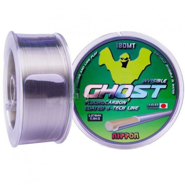 Nippon Ghost 180 Mt Fluorocarbon Misina 17-Mm-4,9Kg - Resim 5