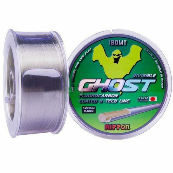 Nippon Ghost 180 Mt Fluorocarbon Misina 17-Mm-4,9Kg - Resim 8
