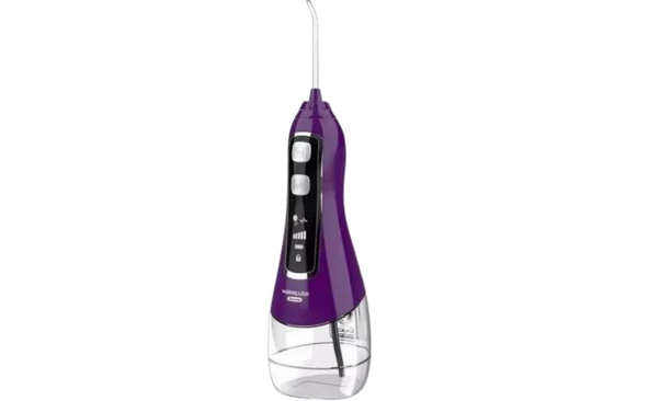 Waterpulse Kablosuz Pro V580 Water Flosser 320ml Taşınabilir Diş/Protez Bakım Ve Ağız Duşu Mor ürün görseli 1