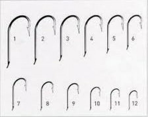 VMC 9224 NI capraz  iğne-4-5-6-7-8-9-10- 100 LÜ PAKET ürün görseli 1