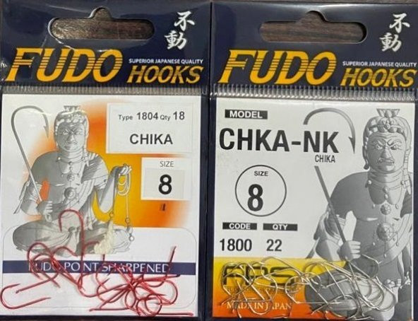 FUDO HOOKS-NK-CHIKA İĞNE-KM-BZ-1800-1801-SERİ ürün görseli 1