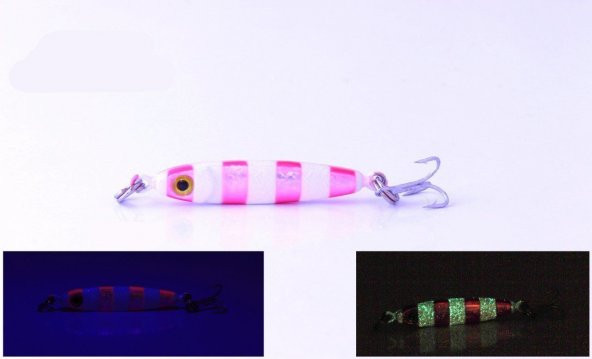 Eurofish JigPro UV Glow 3gr Micro Jig - Resim 6