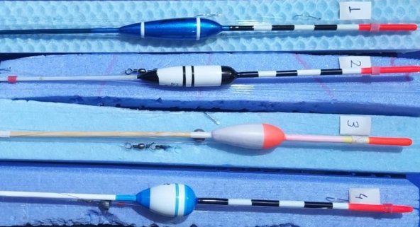 HAZIR GÖL KAMIŞI KEFAL SAZAN TAKIMI 8 METRE  4 LÜ SET ürün görseli 1