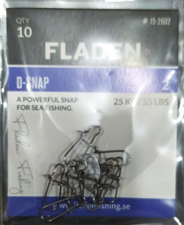 FLADEN D-SNAP- RAPALA-JİG  KLİPS - Resim 5