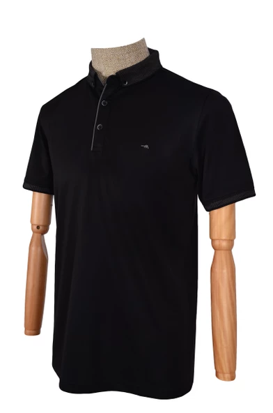 Cengiz İnler Polo Yaka Ribanalı Erkek T-shirt ürün görseli 1