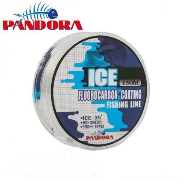 PANDORA Ice Fluorocarbon Misina 0.18mm / 4,5 Kg ürün görseli 1