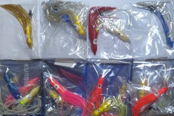 TOP ARKASI-10CM AHTOPOT-SİLİKON-HAZIRTAKIM İĞNE 1 PAKET 10 ADET FARKLI RENK ürün görseli 1