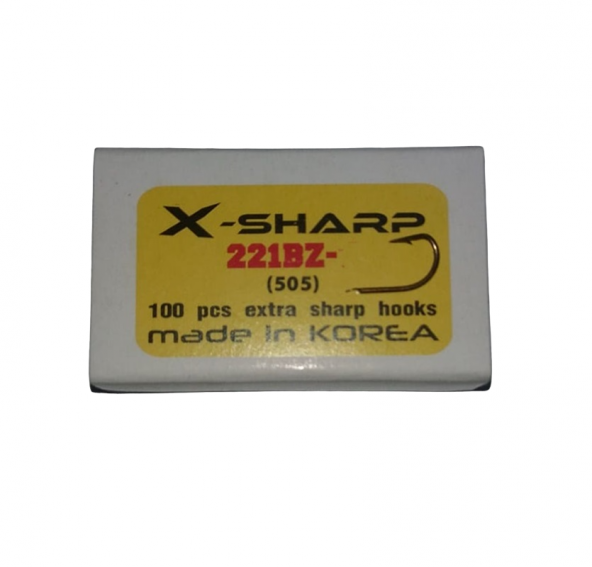 X-SHARP - 221-BZ -BRONZ SİYAH 100lü Kutu Kore İğne ürün görseli 1