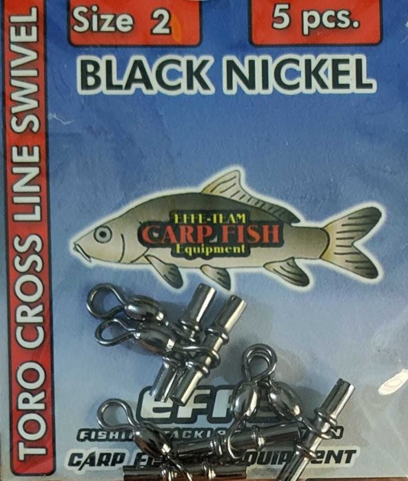 EFFE BLACK NICKEL T-FIRDÖNDÜ 5,Lİ PAKET -2- NUMARA ürün görseli 1