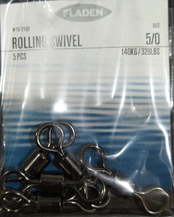 FLADEN - FIRDÖNDÜ-ROLLING SWIVEL-5/0- PAKET - Resim 11