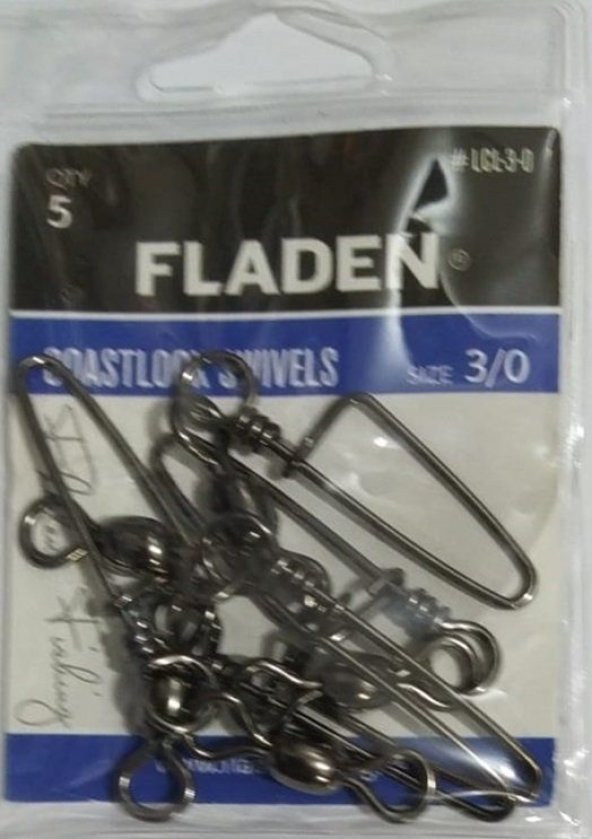 FLADEN - KLİPS COASTLOCK SWİVELS- 3/0-2/0 - PAKET - Resim 7