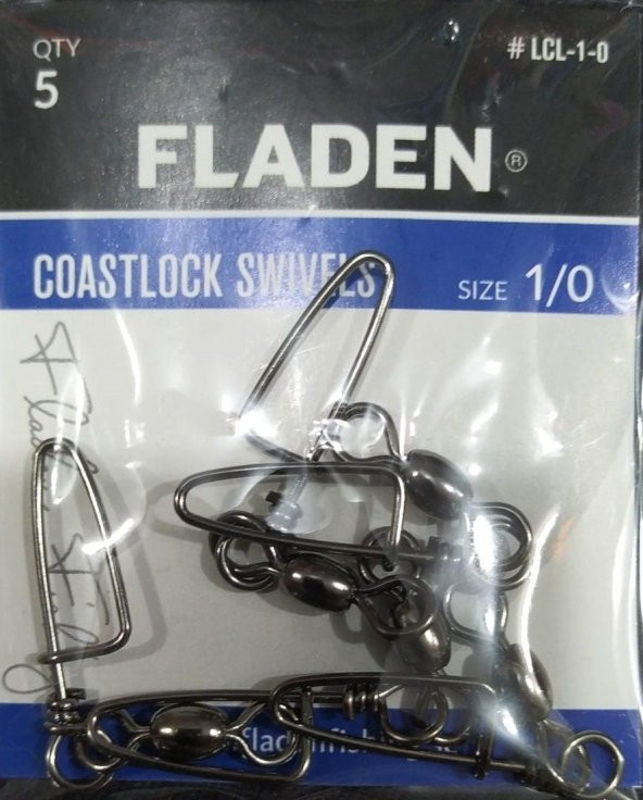 FLADEN - KLİPS COASTLOCK SWİVELS- 1/0 - PAKET - Resim 11
