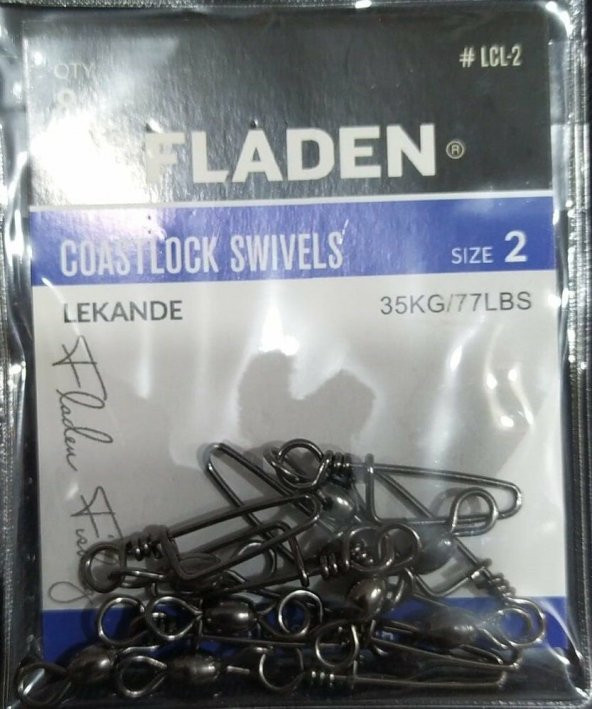 FLADEN - KLİPS COASTLOCK SWİVELS- 2-4 - PAKET - Resim 9