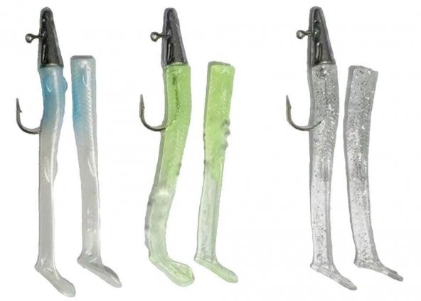 DELİK KUYRUK SLİKON  -4GR  8,CM - Resim 8