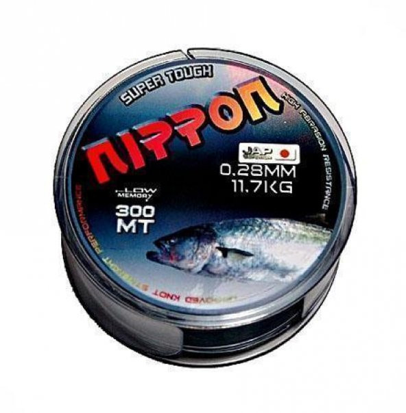NİPPON 0,28MM 11,7 TEST 300MT GRİ MİSİNE ürün görseli 1