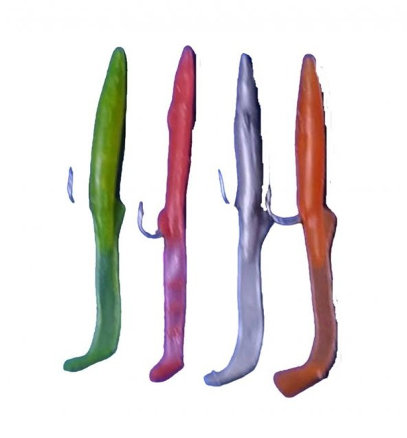 FLADEN 8,5 CM İĞNELİ SİLİKON 9 LÜ SET - Resim 4