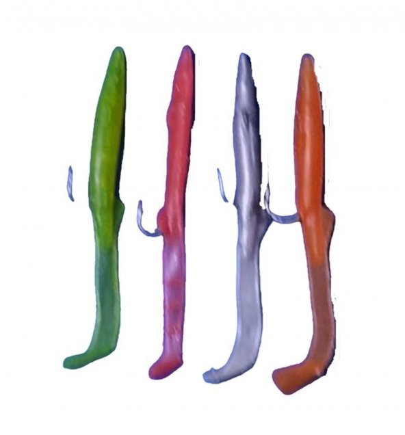 FLADEN 8,5 CM İĞNELİ SİLİKON 9 LÜ SET - Resim 8