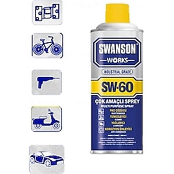 SWONSON VORKS SW-60 BAKIM SPREYİ - Resim 6