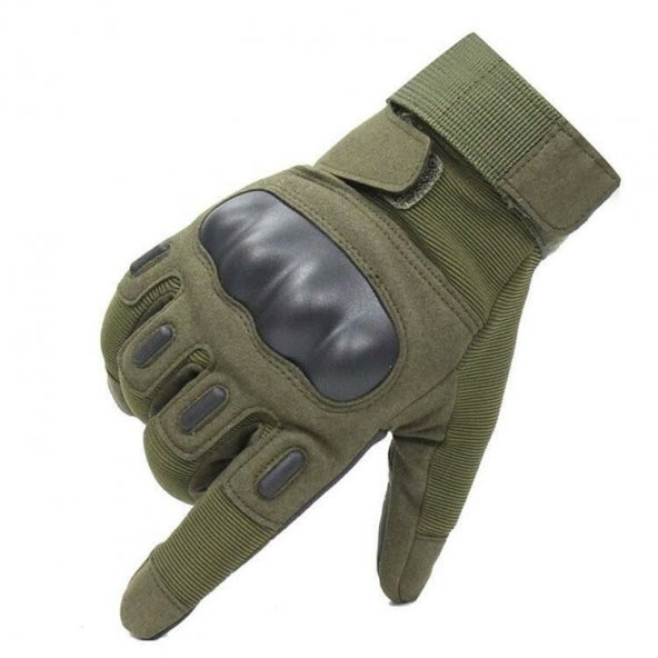 TAM PARMAK TAKDİK  HAKİ ELDİVEN- XL - Resim 5