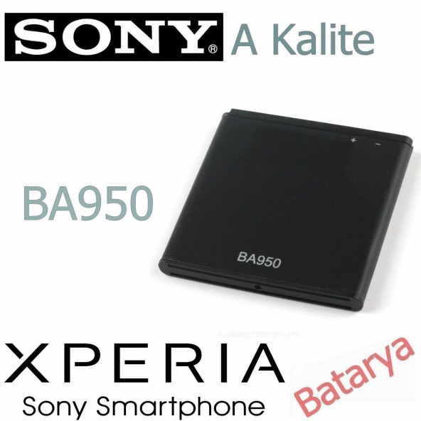 SONY BA950 Batarya Sony Xperia ZR SO-04E M36h C5502 C5503 Uyumlu Yedek Batarya ürün görseli 1