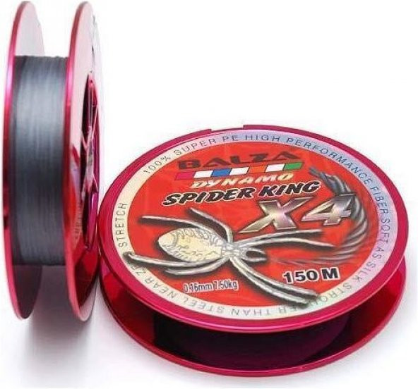 Balza Dynamo Spider King X4 100m. 0.13mm. İp Misina 5.90kg ürün görseli 1