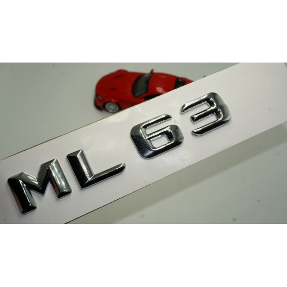 Benz ML 63 Bagaj Krom Metal 3M 3D Yazı Logo ürün görseli 1