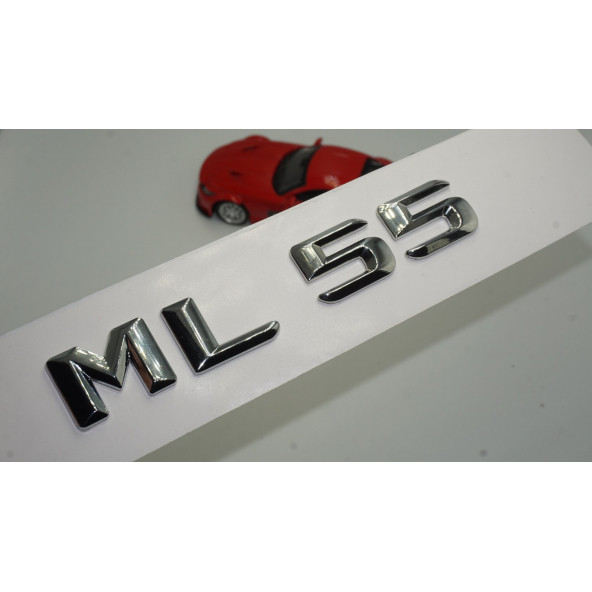 Benz ML 55 Bagaj Krom Metal 3M 3D Yazı Logo ürün görseli 1