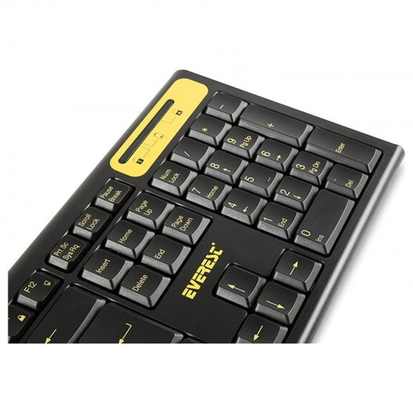 Everest KM-5535 Usb Kablosuz Q Klavye+Mouse Set - Resim 2