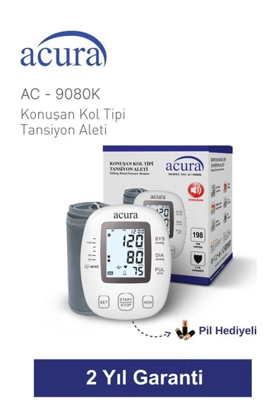 Acura Ac 9080k  Türkçe Konusan Ölçüm Aleti ürün görseli 1